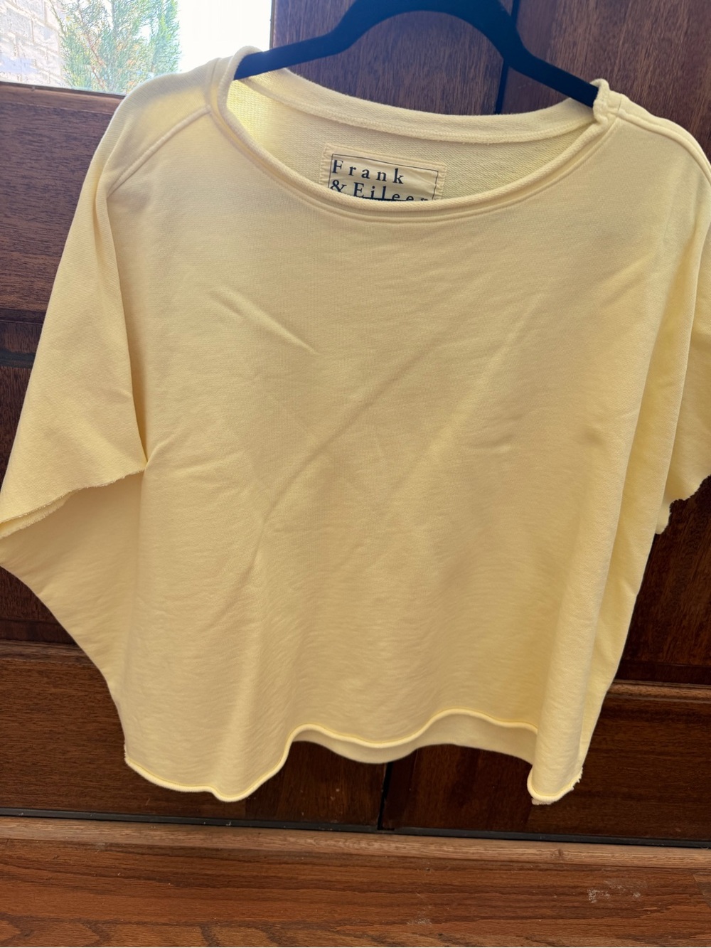 Frank & Eileen Olive Capelet- Butter Yellow. Bought New last year. One Size